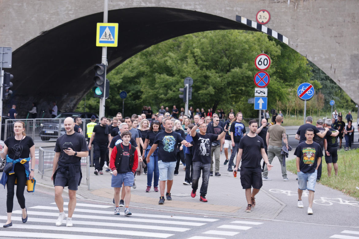Koncert zespołu Metallica na PGE Narodowym w Warszawie
