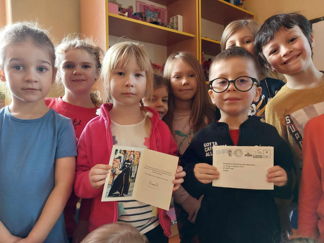 Przedszkolaki z Torunia napisały do króla Karola III. Brytyjski monarcha odpisał