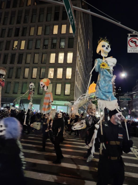 52. Parada Halloweenowa na Manhattanie w NYC