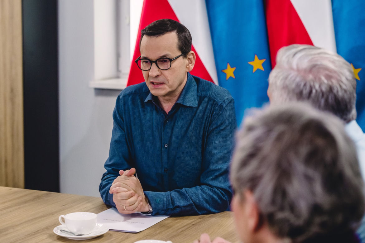 Premier w Gdańsku. Morawiecki sprawdził węgiel