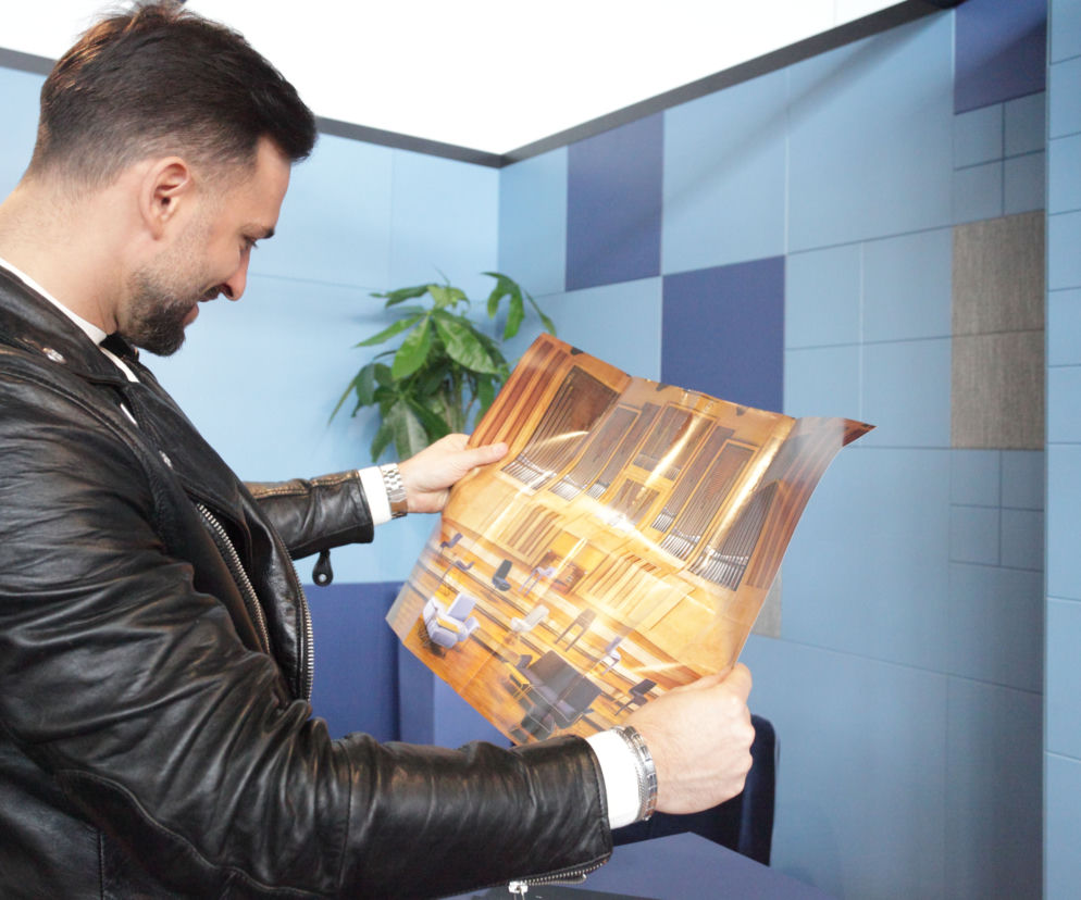 Rafał Maślak ambasadorem kolekcji Pluma marki Tetris Meble