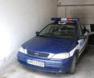 radiowóz Opel Astra