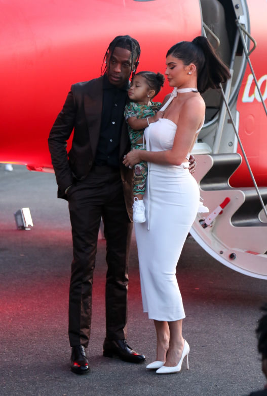 Kylie Jenner, Stormi Webster, Travis Scott