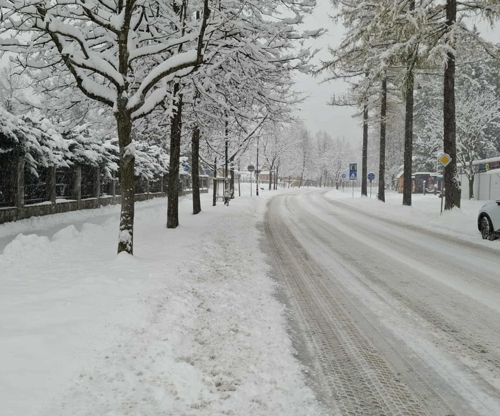 Atak zimy w Krakowie i Małopolsce