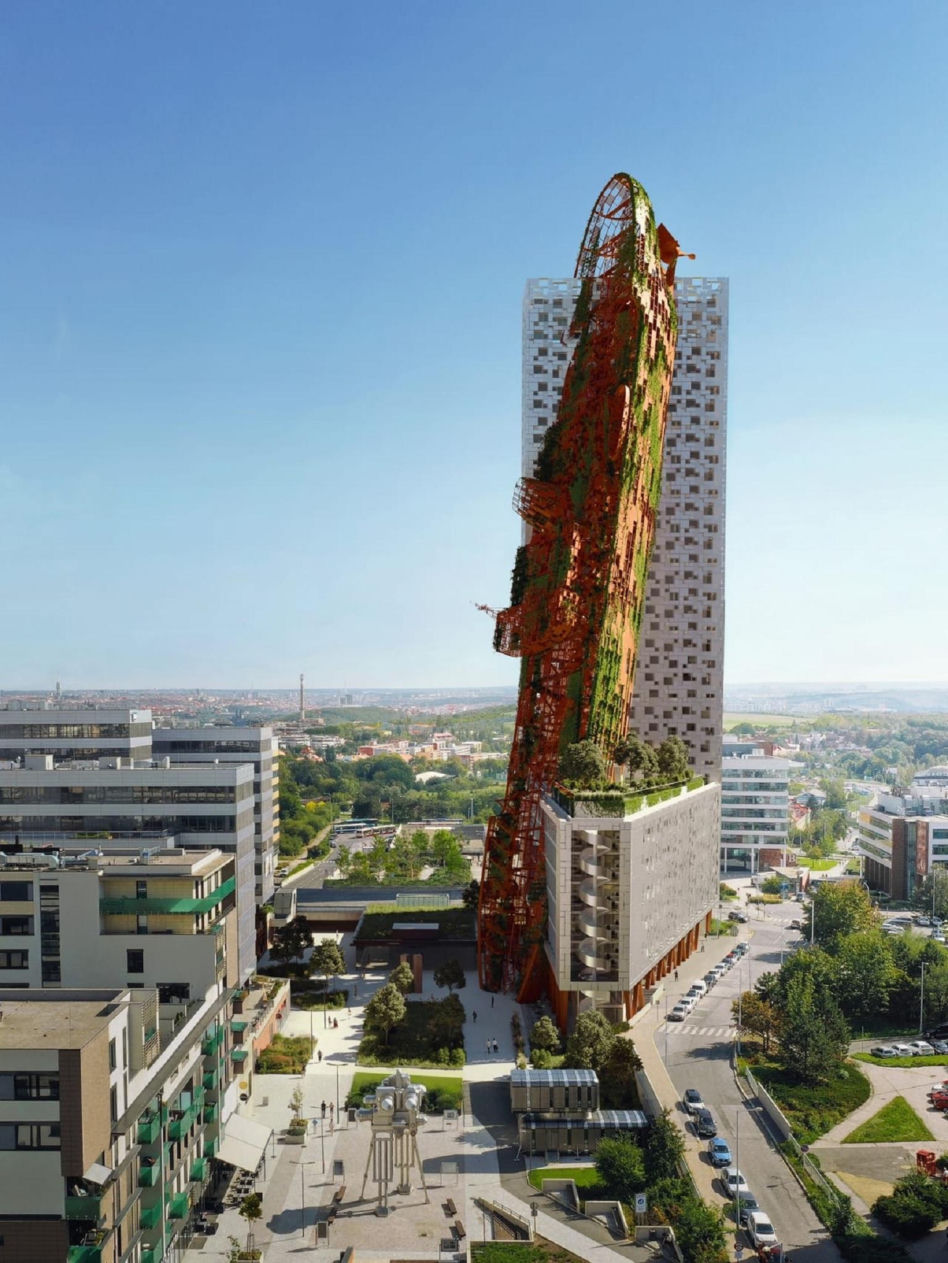 Top Tower w Pradze - wizualizacje