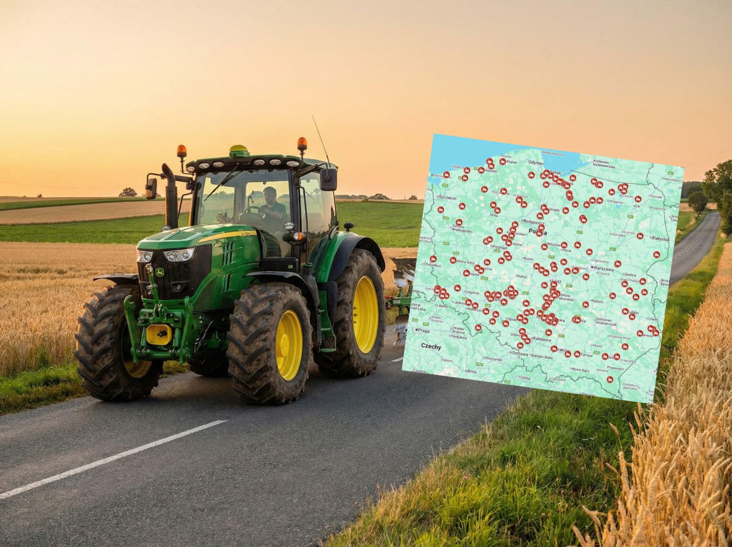 Protesty rolników 30 grudnia MAPA. Gdzie strajk i blokady dróg? - Super ...