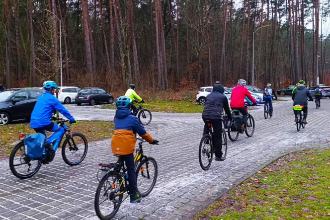 Noworoczny rajd rowerowy