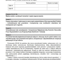 Matura próbna 2021 z WOS-u. Czy rozszerzenie było trudne? Zobacz arkusze CKE i odpowiedzi