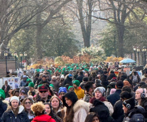 Trzeci Winter Walk w Nowym Jorku