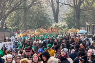 Trzeci Winter Walk w Nowym Jorku