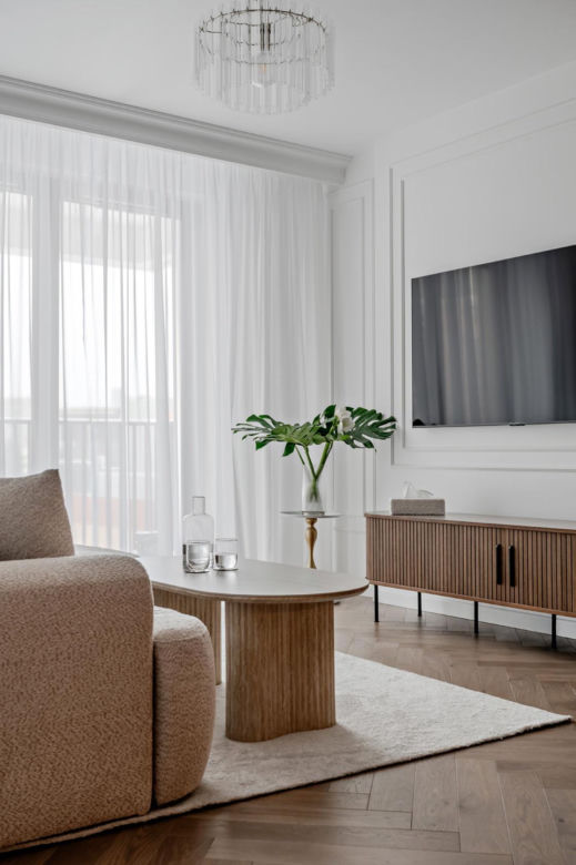 Modern classic na Mokotowie - projekt Deer Design