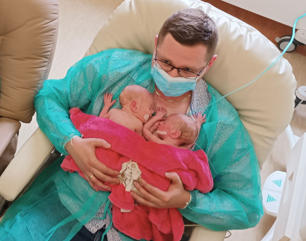 W SPSK4 w Lublinie urodziły się trojaczki!