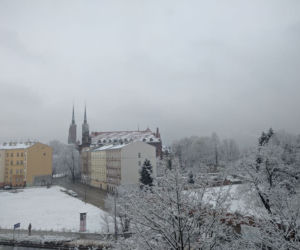 Śnieg we Wrocławiu