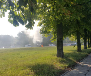 Pożar auta 