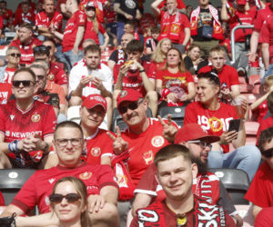 Widzew Łódź - Piast Gliwice: Zdjęcia kibiców i zawodników z meczu 34. kolejki PKO BP Ekstraklasy