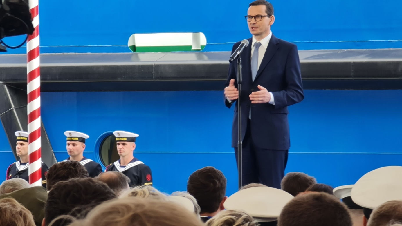 Uroczystości z okazji otwarcia kanału przez Mierzeję Wiślaną