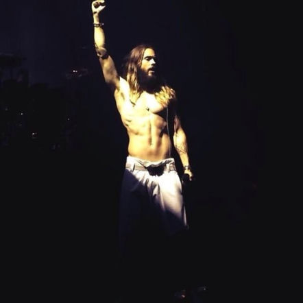Jared Leto  bez koszulki #2