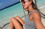 Aryna Sabalenka na Malediwach