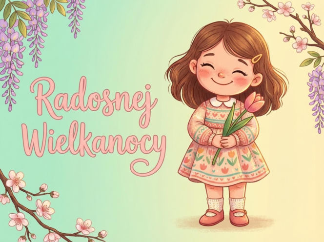 Oryginalna kartka wielkanocna