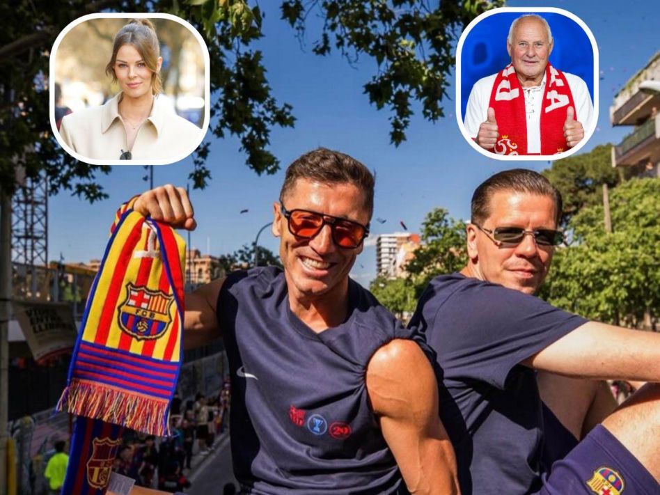 Robert Lewandowski tańczył z córką Jana Tomaszewskiego na studniówce!