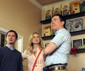Wilfred. Ryan Newman (Elijah Wood), Jenna (Fiona Gubelman)