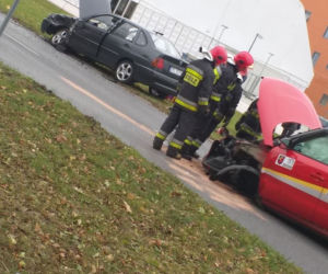 Wypadek na ul. Szafera