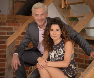 Pierwsza miłość. Damian (Hubert Urbański), Paulina (Julia Pogrebińska)