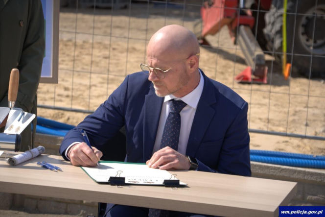 Nowoczesna Komenda Powiatowa Policji w Ostródzie. Ma być gotowa za rok!