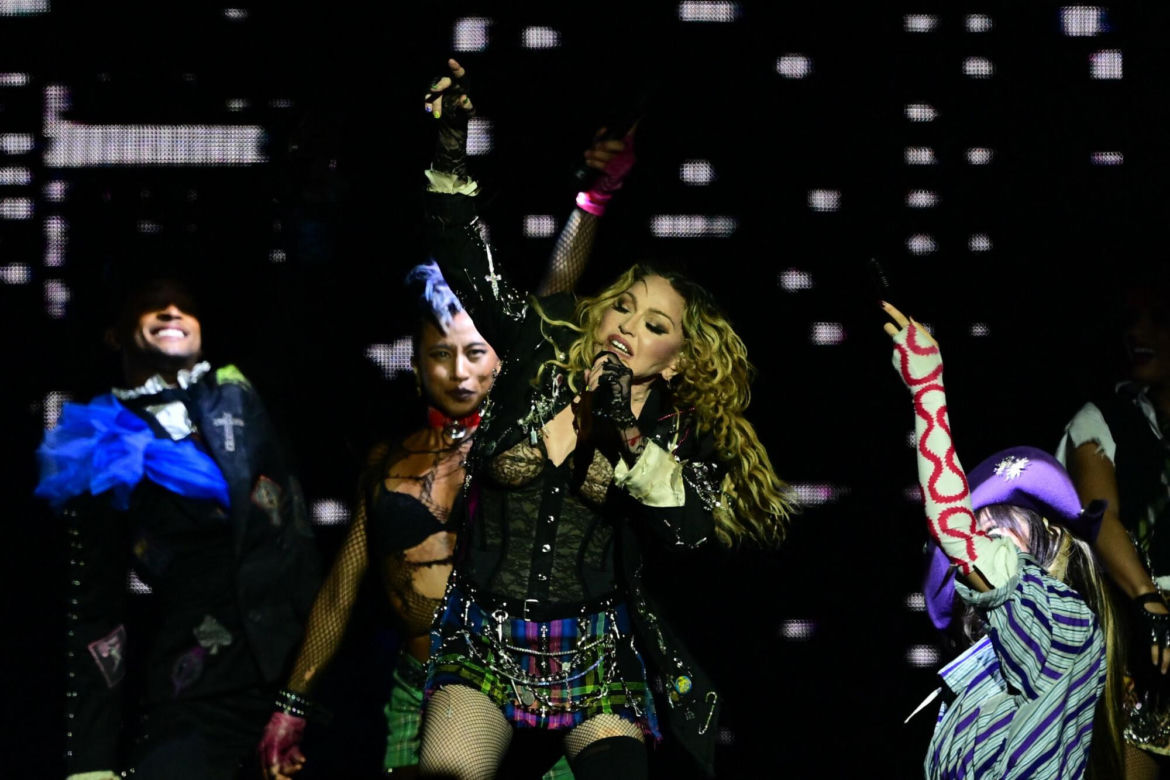 Madonna na scenie