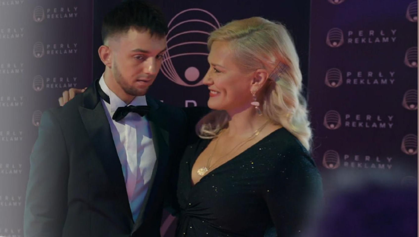 Barwy szczęścia, odcinek 3284. Mirek (Oliwier Kozłowski), Justyna (Sylwia Juszczak-Krawczyk)