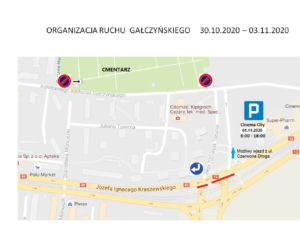 Wszystkich Świętych 2020. Organizacja ruchu w pobliżu cmentarzy w Toruniu