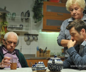 M jak miłość odc. 1105. Marek Mostowiak (Kacper Kuszewski), Barbara (Teresa Lipowska), Lucjan (Witold Pyrkosz)