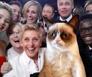 Oscarowe selfie MEMY