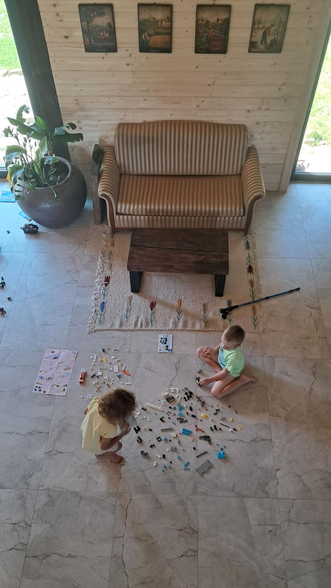 Remont chyży łemkowskiej w Hańczowej