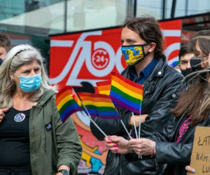 Katowice: Tłumy na proteście społeczności LGBT. Ludzie to nie ideologia! 