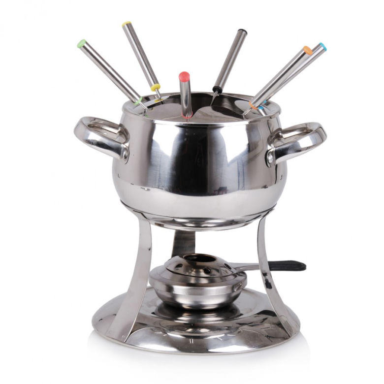 Naczynie do fondue do postawienia na stole w salonie