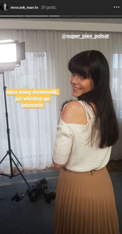 Żona Marcina Mroczka - Marlena Muranowicz