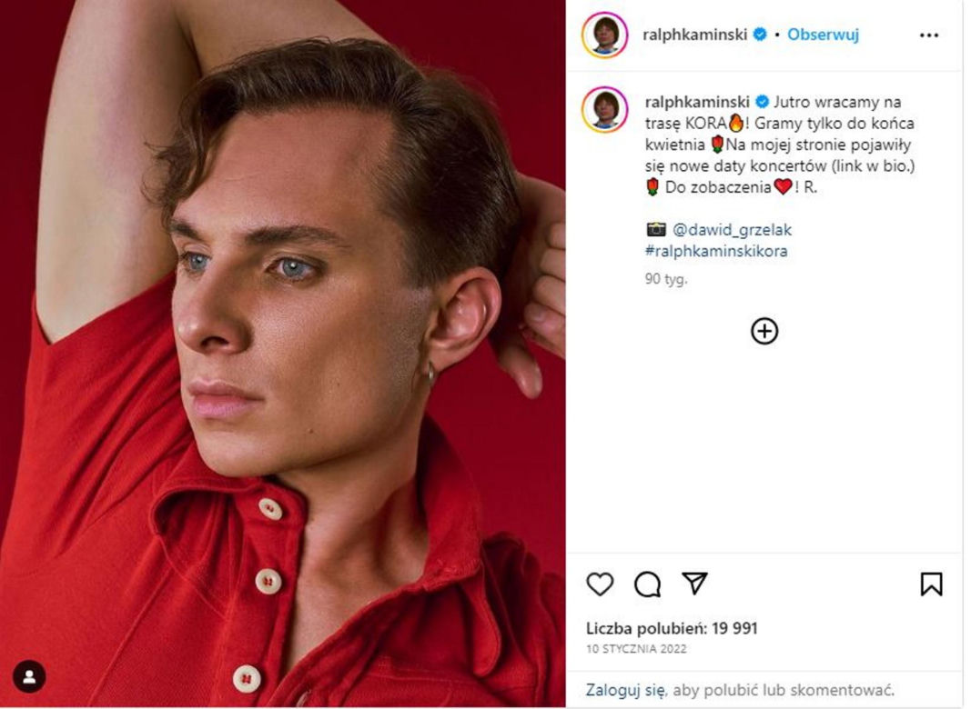 Tak zmieniał się Ralph Kamiński