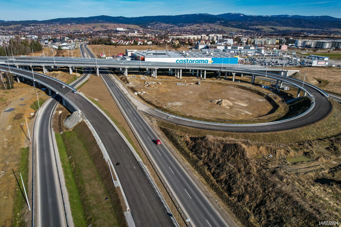 Budowa zakopianki DK 47 Rdzawka - Nowy Targ