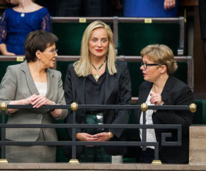 Sharon Stone w Sejmie (2)