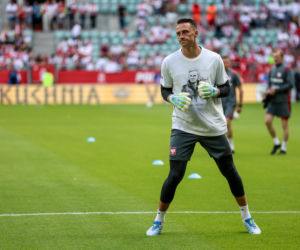 Jacek Magiera uhonorowany na meczu Polska - Ukraina