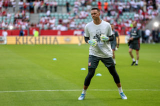 Jacek Magiera uhonorowany na meczu Polska - Ukraina