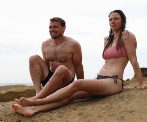 Klaudia Zwolińska w kostiumie kąpielowym