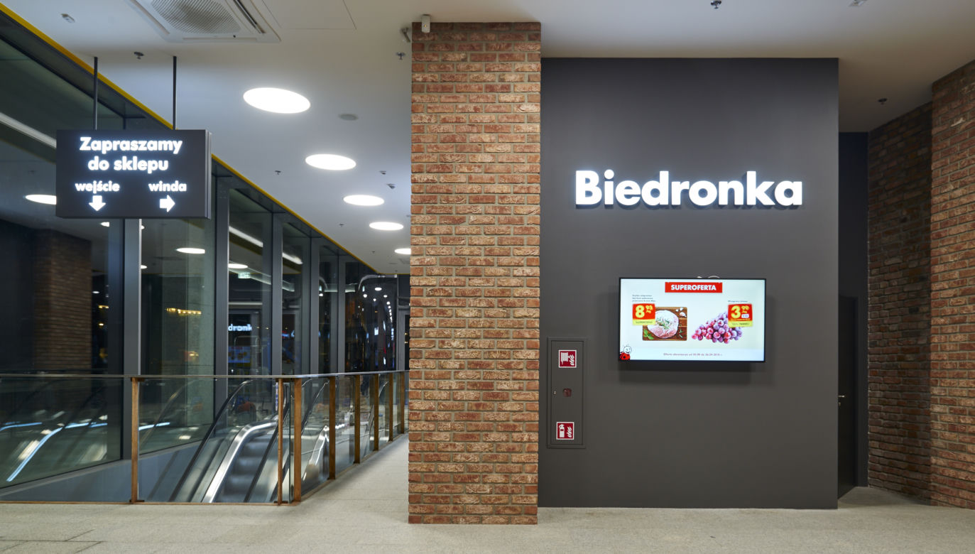 Wyjątkowa Biedronka w centrum Warszawy