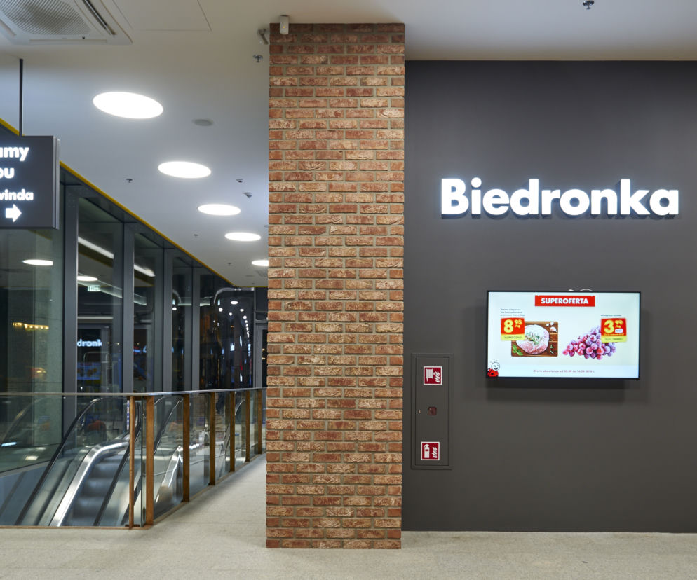 Wyjątkowa Biedronka w centrum Warszawy