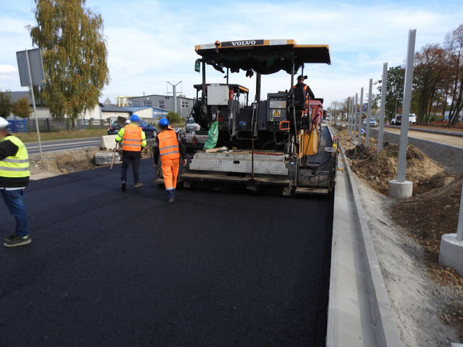 Przebudowa DK94 w Olkuszu - stan na listopad 2025 r.