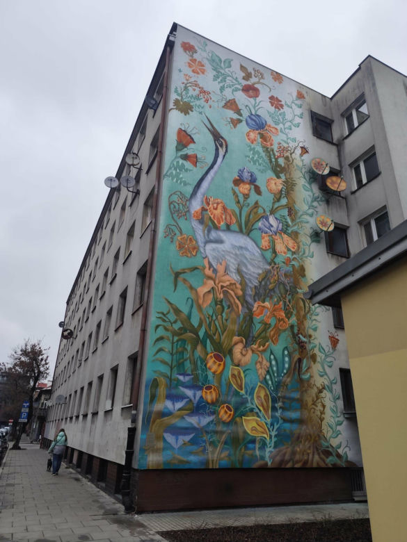 Arrasy na budynku. Kraków ma kolejny mural