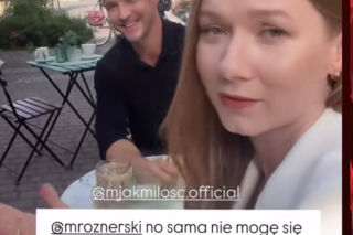 M jak miłość. Marcin (Mikołaj Roznerski), Elżbieta Domańska (Katarzyna Dąbrowska)