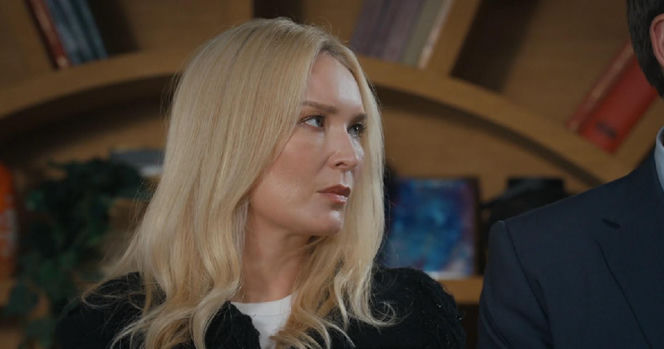 Barwy szczęścia, odcinek 3259. Karolina (Marta Dąbrowska), Bruno (Lesław Żurek)