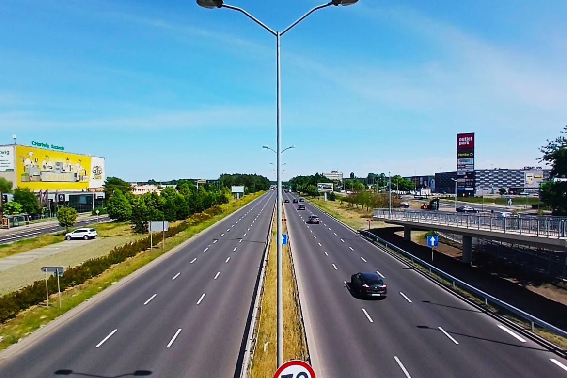 Kładka nad ul. Struga już otwarta
